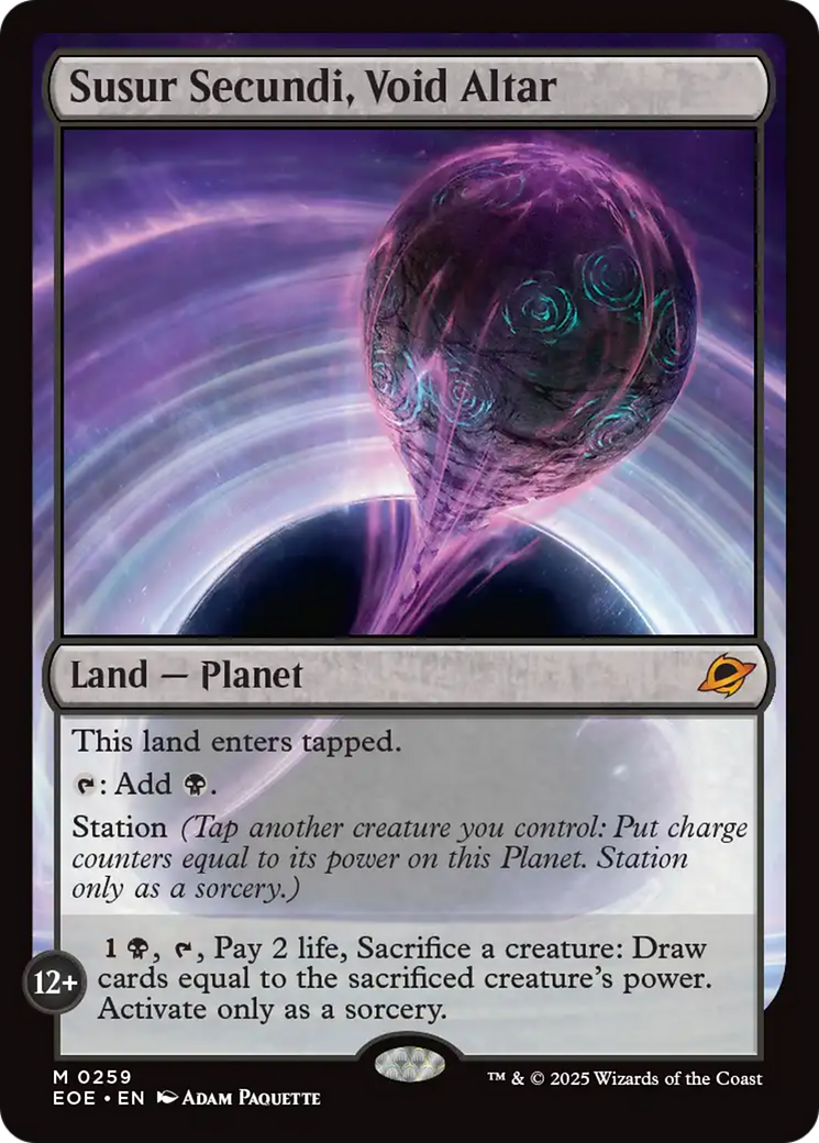 Susur Secundi, Void Altar [Edge of Eternities] | Exor Games Summserside