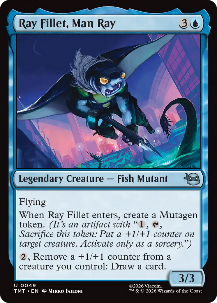 Ray Fillet, Man Ray [Teenage Mutant Ninja Turtles] | Exor Games Summserside