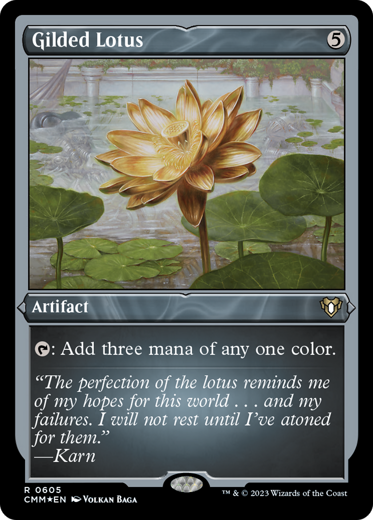 Gilded Lotus (Foil Etched) [Commander Masters] | Exor Games Summserside