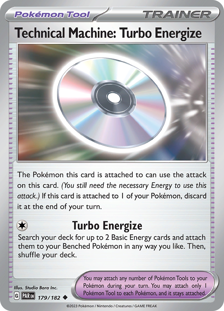 Technical Machine: Turbo Energize (179/182) [Scarlet & Violet: Paradox Rift] | Exor Games Summserside