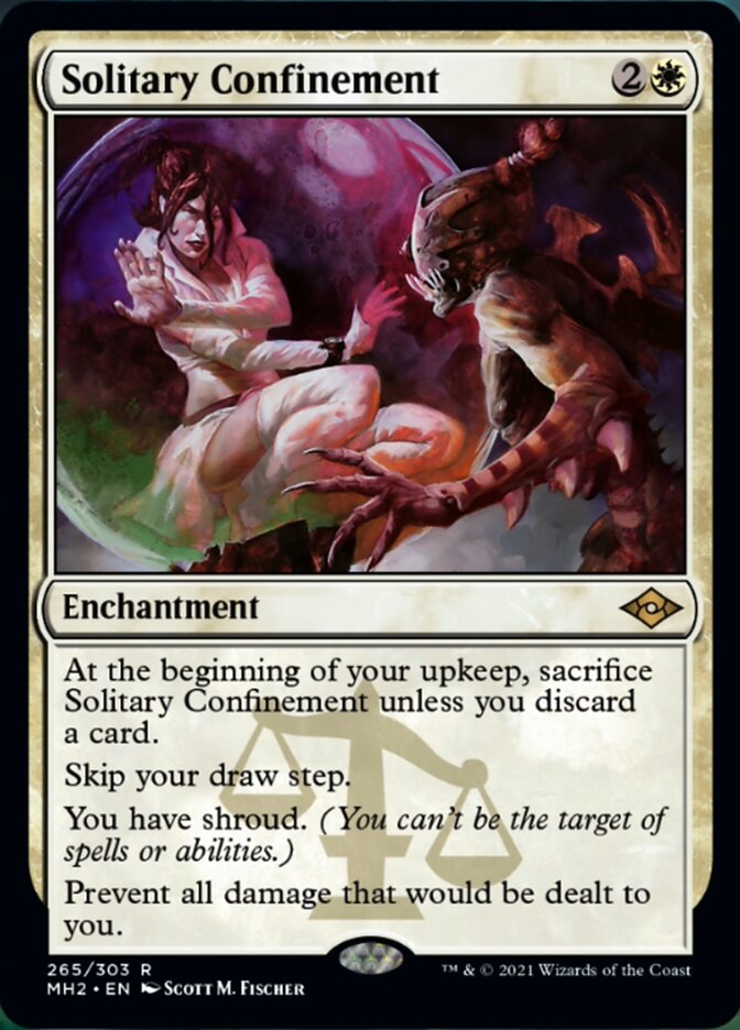 Solitary Confinement (Foil Etched) [Modern Horizons 2] | Exor Games Summserside