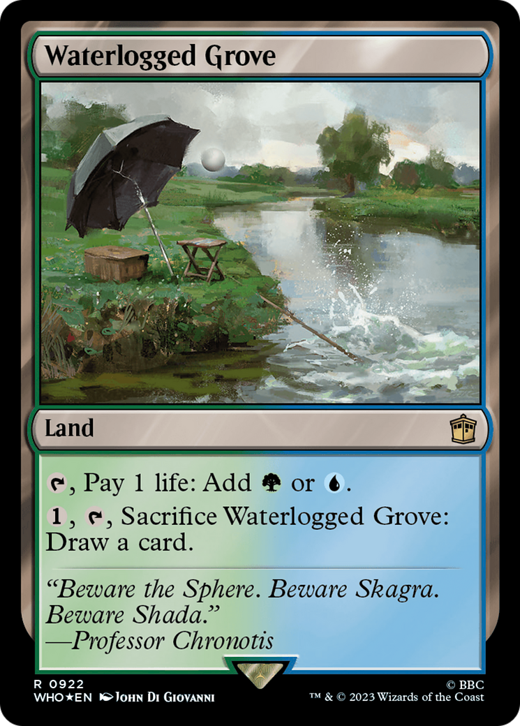 Waterlogged Grove (Surge Foil) [Doctor Who] | Exor Games Summserside