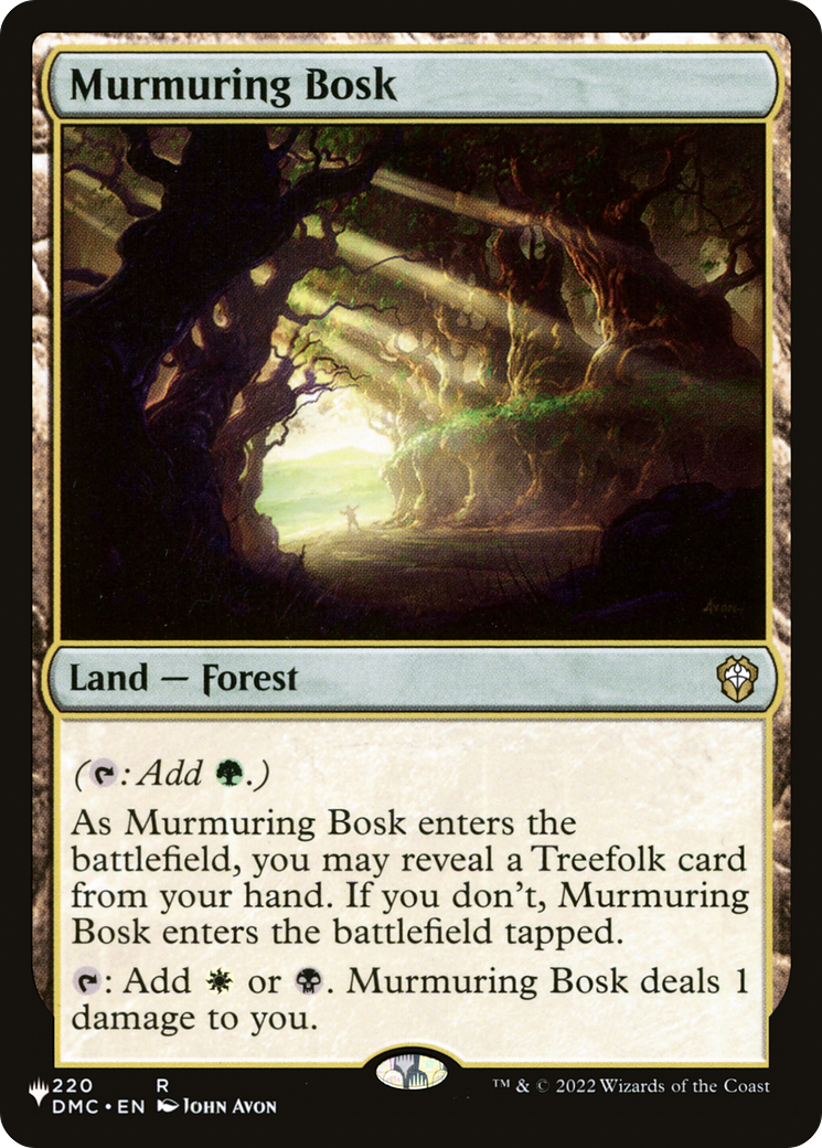 Murmuring Bosk (DMC) [The List] | Exor Games Summserside