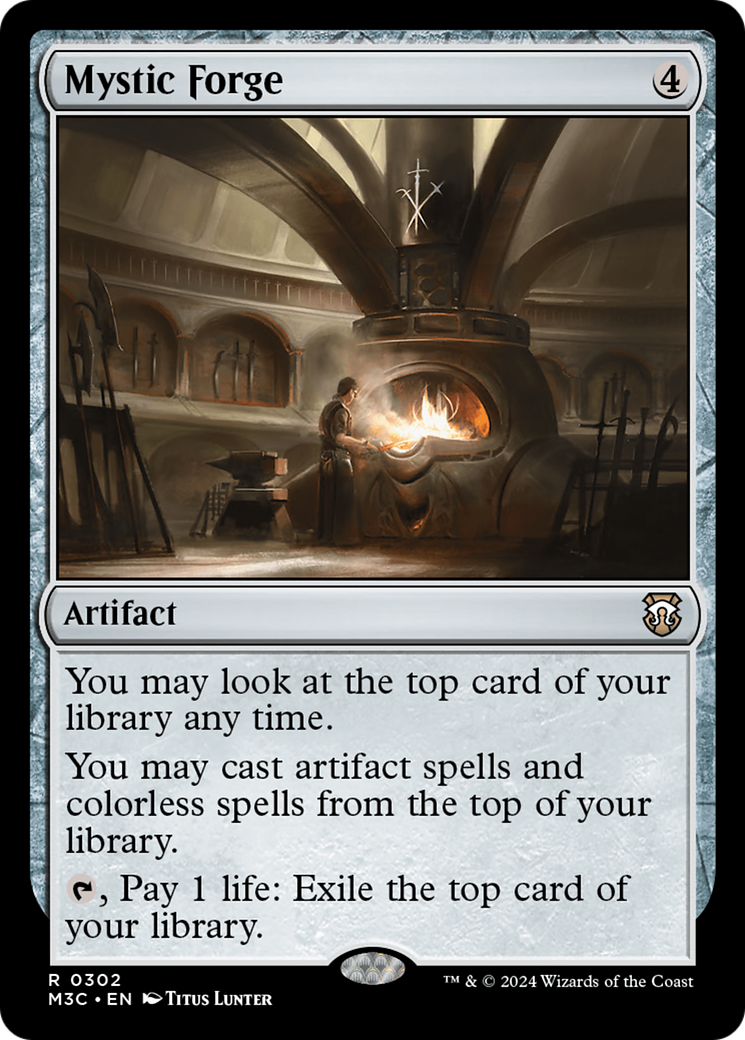 Mystic Forge (Ripple Foil) [Modern Horizons 3 Commander] | Exor Games Summserside