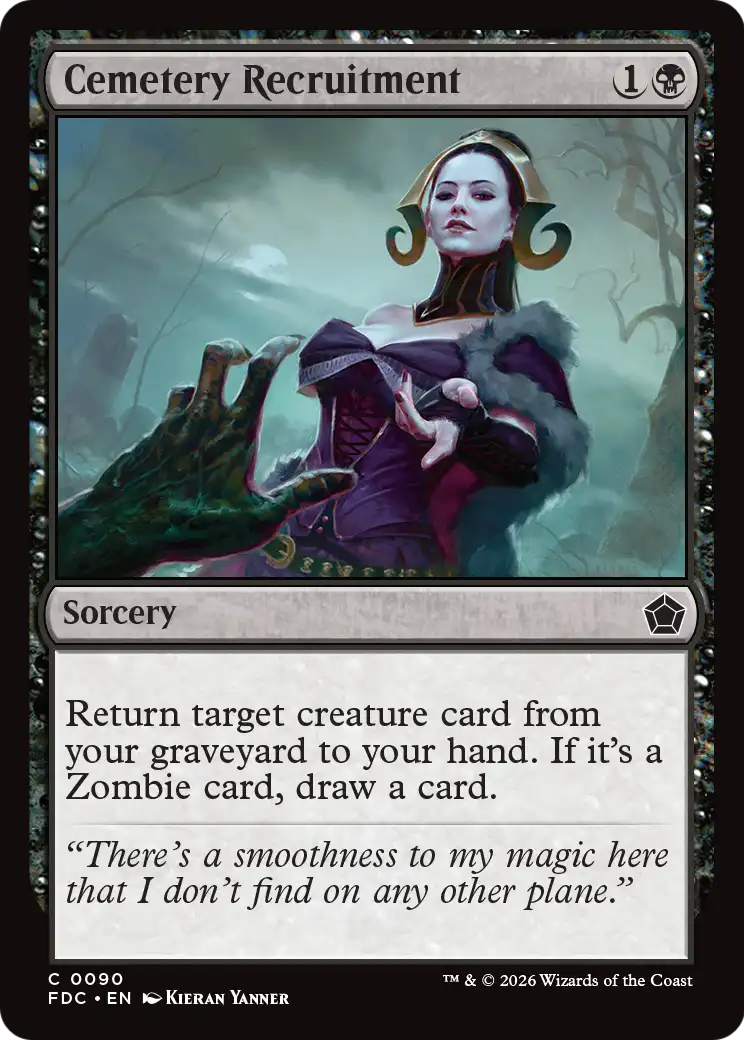Cemetery Recruitment [Foundations Commander] | Exor Games Summserside
