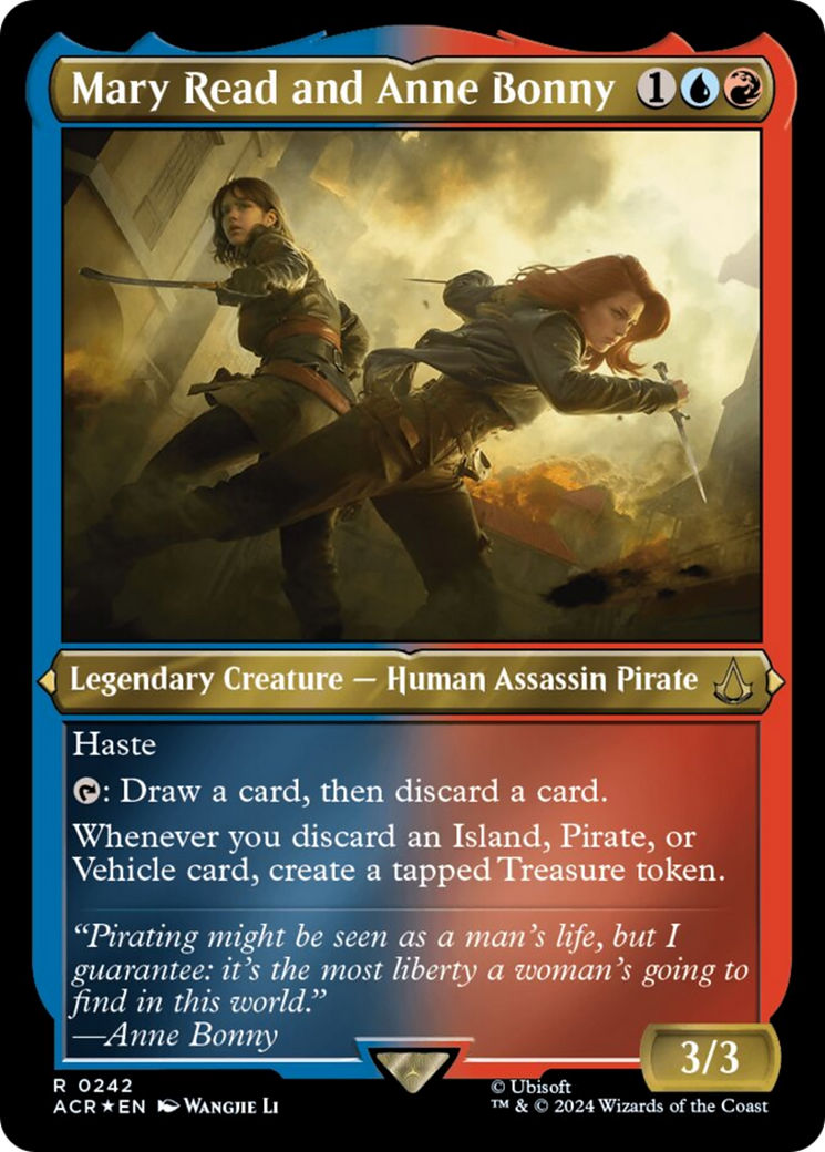 Mary Read and Anne Bonny (Foil Etched) [Assassin's Creed] | Exor Games Summserside