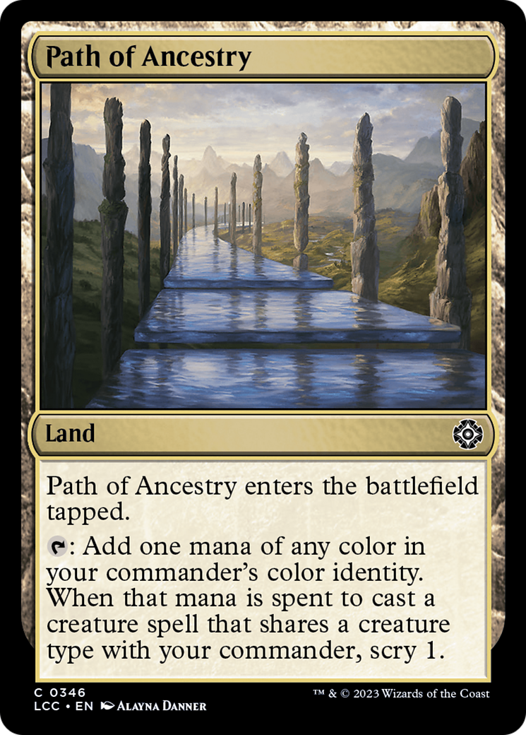 Path of Ancestry [The Lost Caverns of Ixalan Commander] | Exor Games Summserside