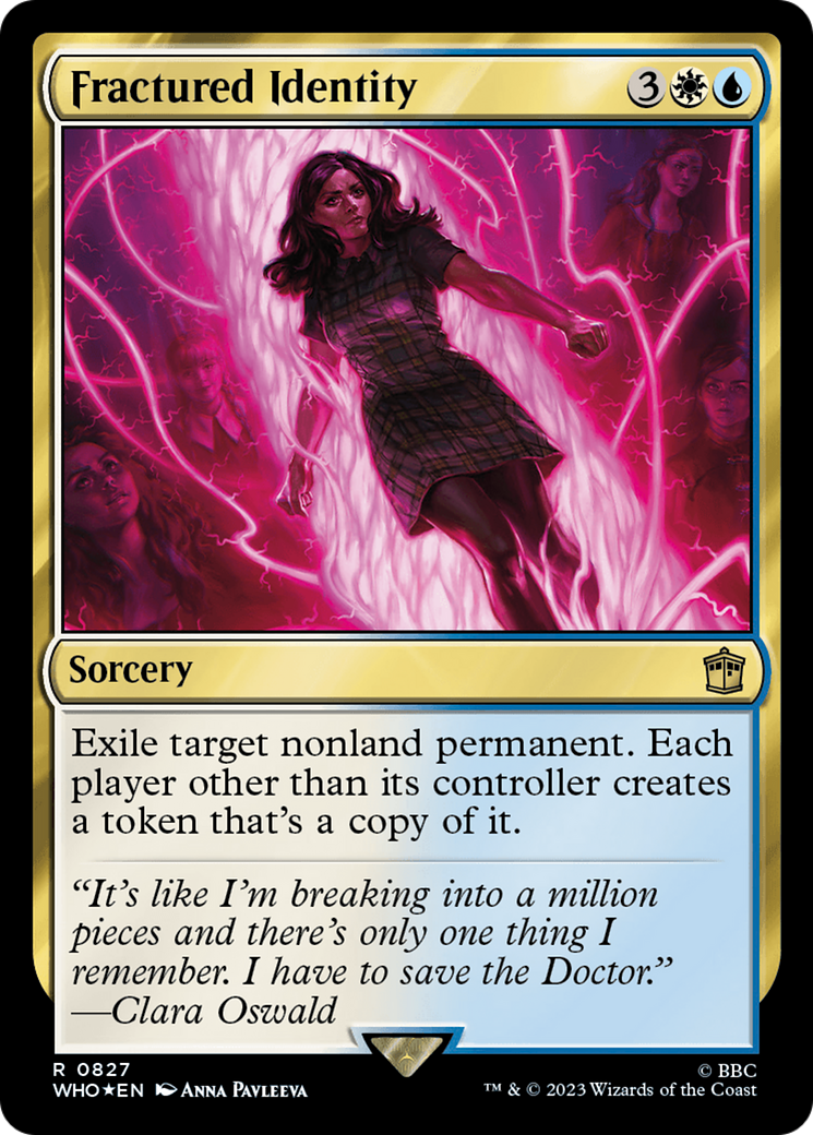 Fractured Identity (Surge Foil) [Doctor Who] | Exor Games Summserside