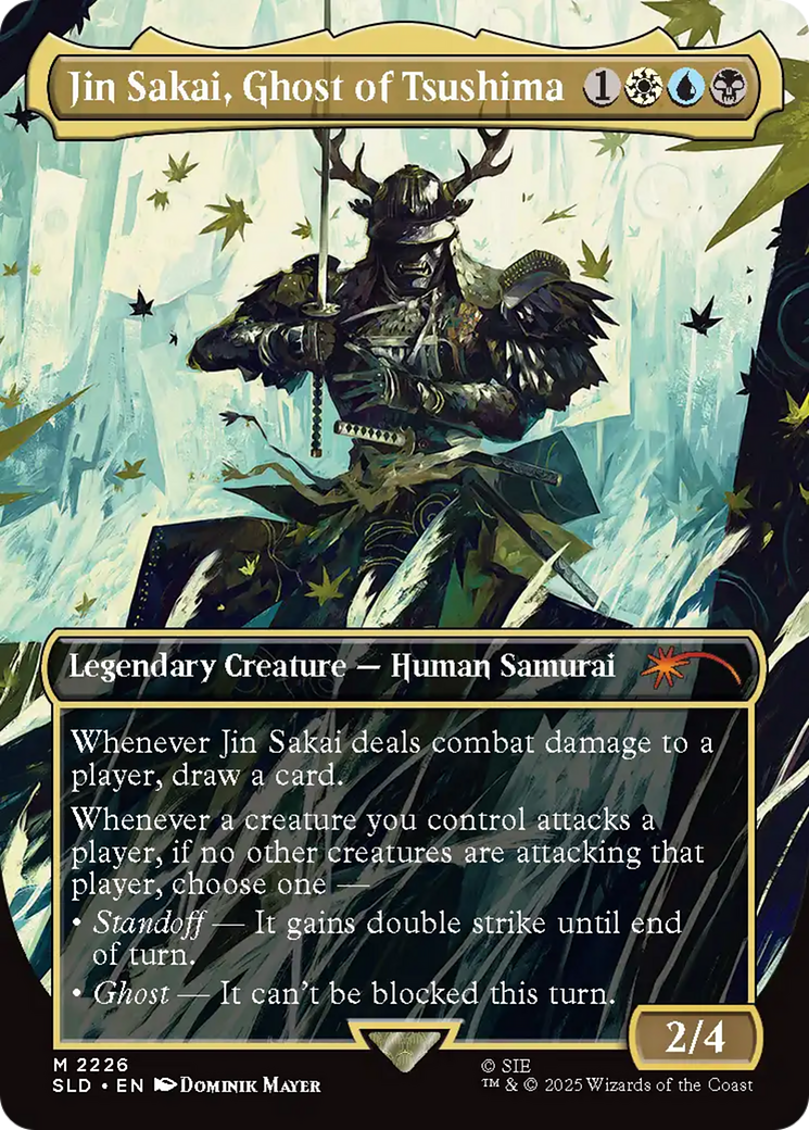 Jin Sakai, Ghost of Tsushima [Secret Lair Drop Series] | Exor Games Summserside