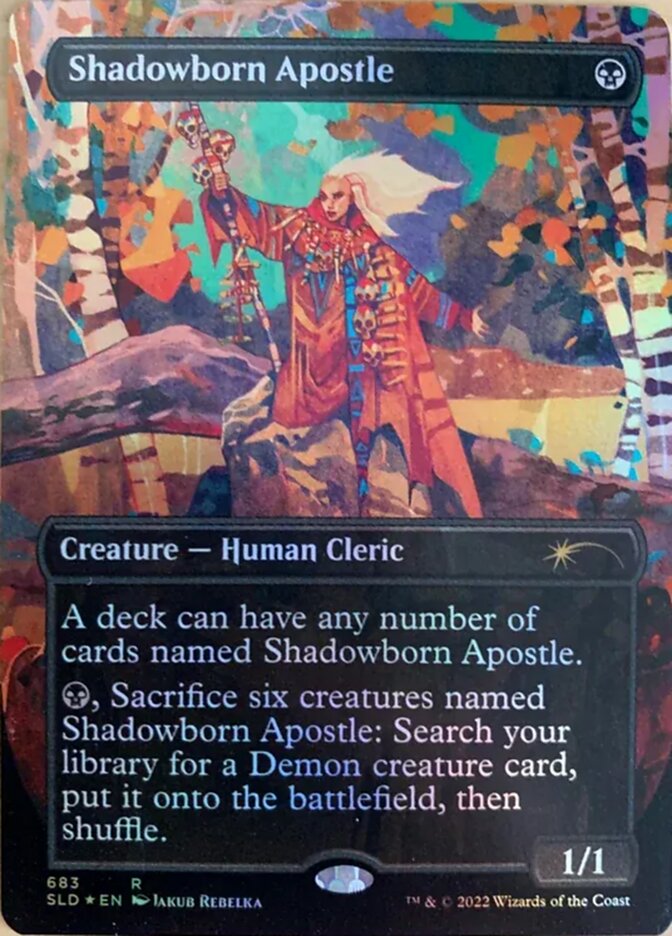 Shadowborn Apostle (Borderless) (683) [Secret Lair Drop Promos] | Exor Games Summserside
