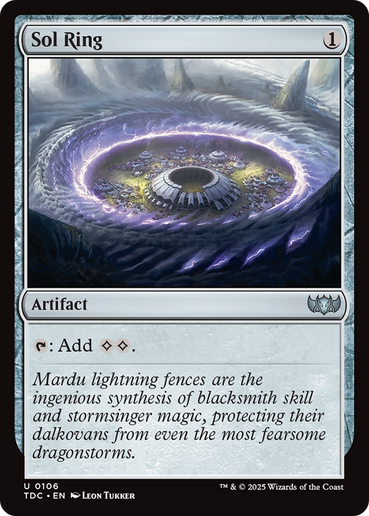 Sol Ring [Tarkir: Dragonstorm Commander] | Exor Games Summserside