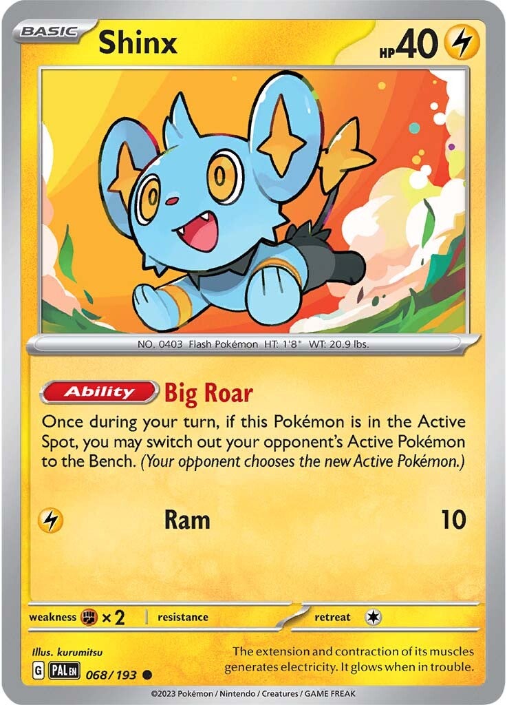 Shinx (068/193) [Scarlet & Violet: Paldea Evolved] | Exor Games Summserside