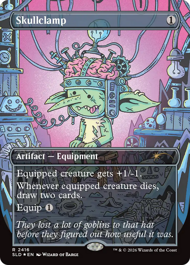 Skullclamp (2416) [Secret Lair Drop Series] | Exor Games Summserside