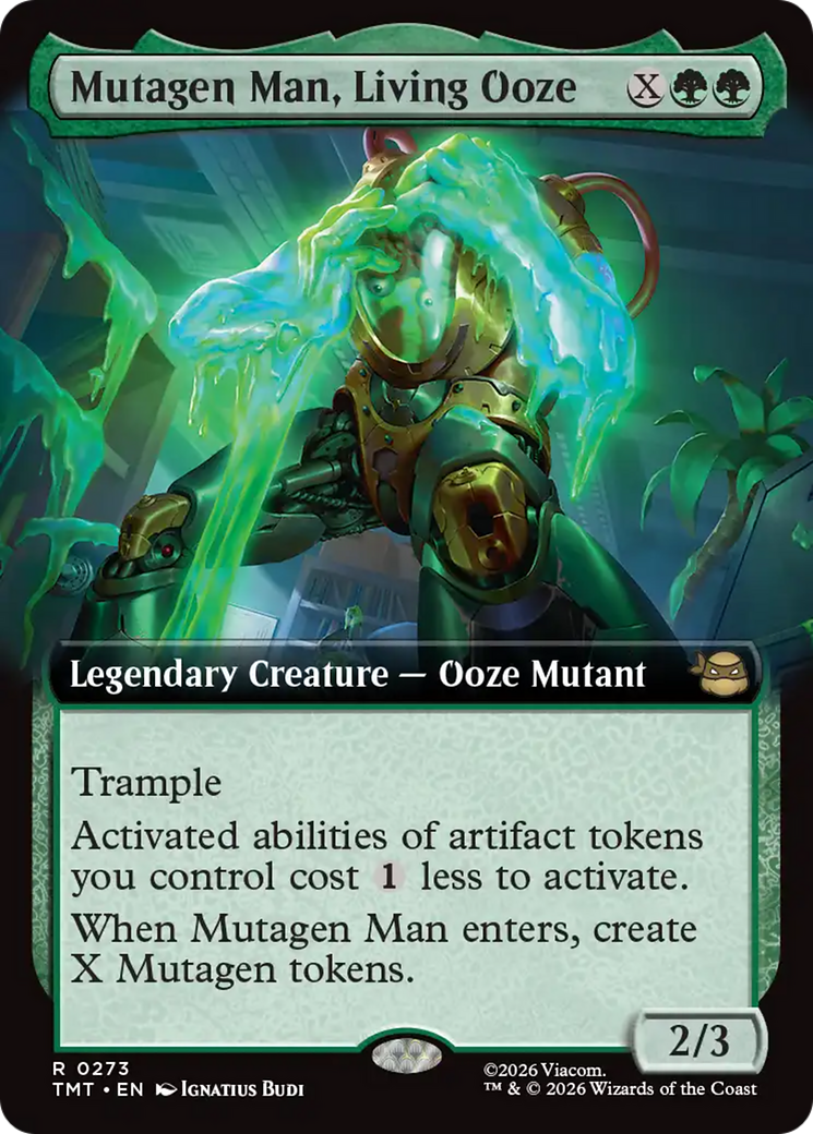 Mutagen Man, Living Ooze (Extended Art) [Teenage Mutant Ninja Turtles] | Exor Games Summserside
