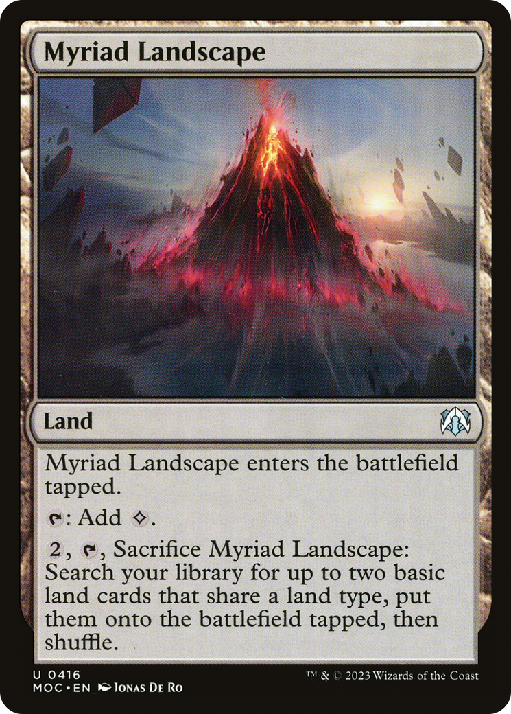 Myriad Landscape [March of the Machine Commander] | Exor Games Summserside