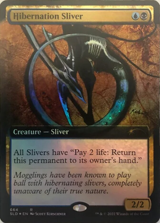 Hibernation Sliver (Extended Art) [Secret Lair Drop Promos] | Exor Games Summserside