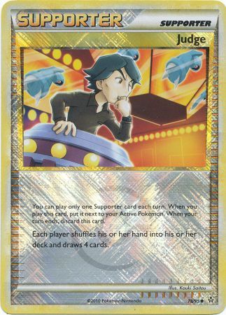 Judge (78/95) (League Promo) [HeartGold & SoulSilver: Unleashed] | Exor Games Summserside