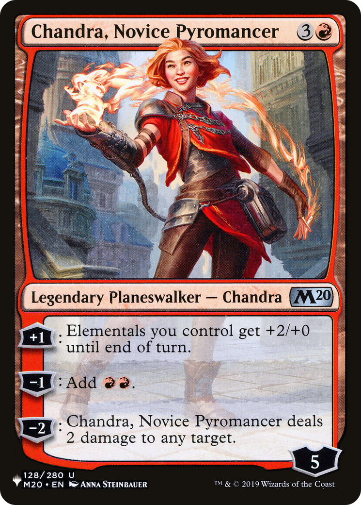 Chandra, Novice Pyromancer [The List Reprints] | Exor Games Summserside