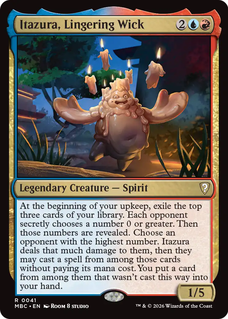 Itazura, Lingering Wick [Mystery Booster: Commander Edition] | Exor Games Summserside
