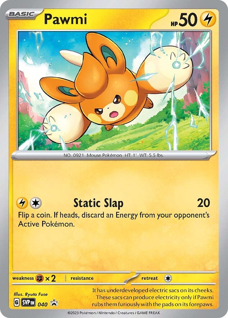 Pawmi (040) [Scarlet & Violet: Black Star Promos] | Exor Games Summserside