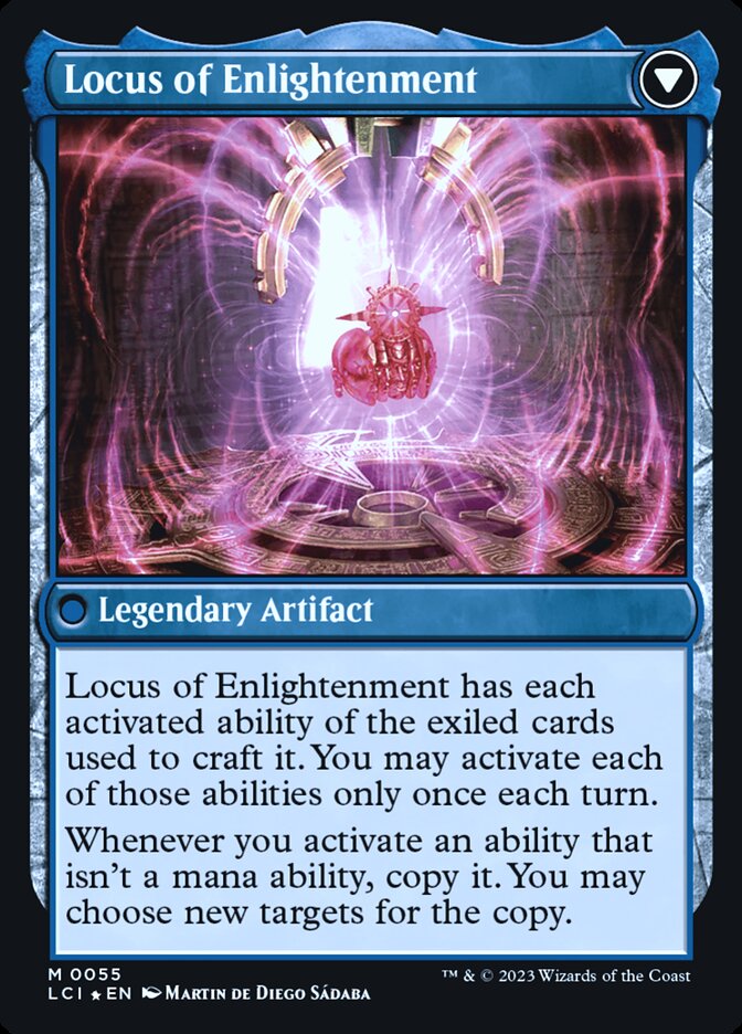 The Enigma Jewel // Locus of Enlightenment [The Lost Caverns of Ixalan Prerelease Cards] | Exor Games Summserside