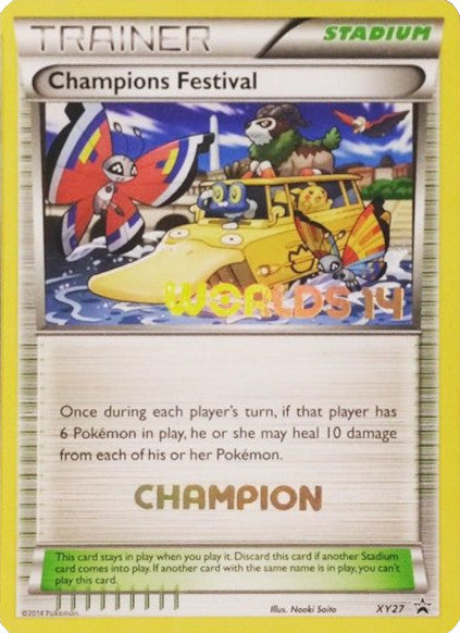 Champions Festival (XY27) (2014 Champion) [XY: Black Star Promos] | Exor Games Summserside