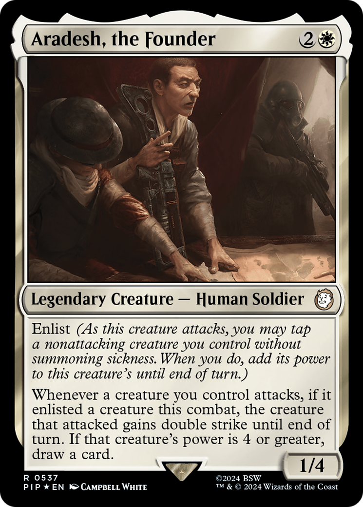 Aradesh, the Founder (Surge Foil) [Fallout] | Exor Games Summserside