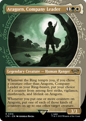 Aragorn, Company Leader (Showcase Ring Frame) [The Lord of the Rings: Tales of Middle-Earth] | Exor Games Summserside