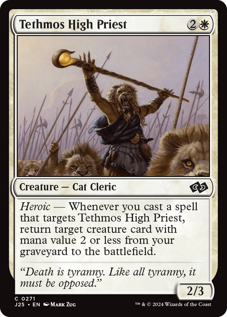 Tethmos High Priest [Foundations Jumpstart] | Exor Games Summserside