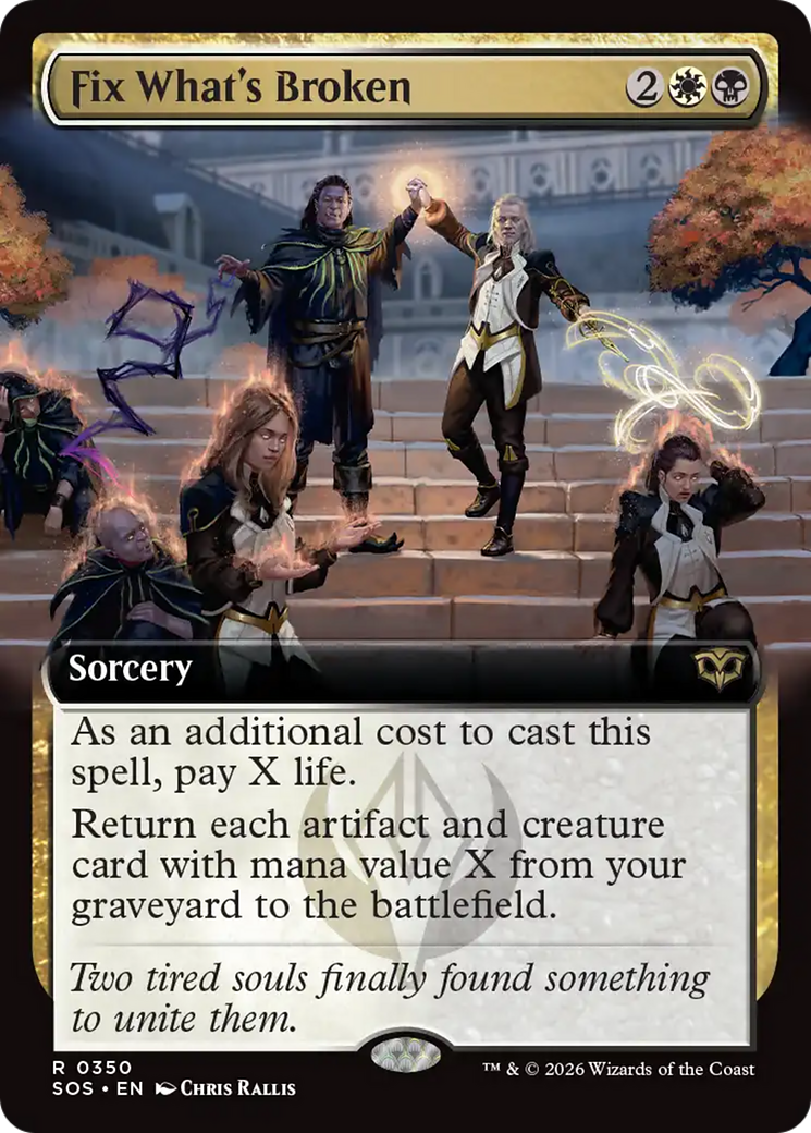 Fix What's Broken (Extended Art) [Secrets of Strixhaven] | Exor Games Summserside