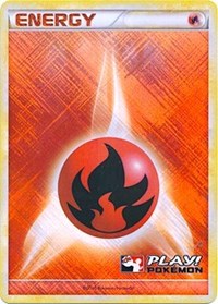 Fire Energy (2010 Play Pokemon Promo) [League & Championship Cards] | Exor Games Summserside