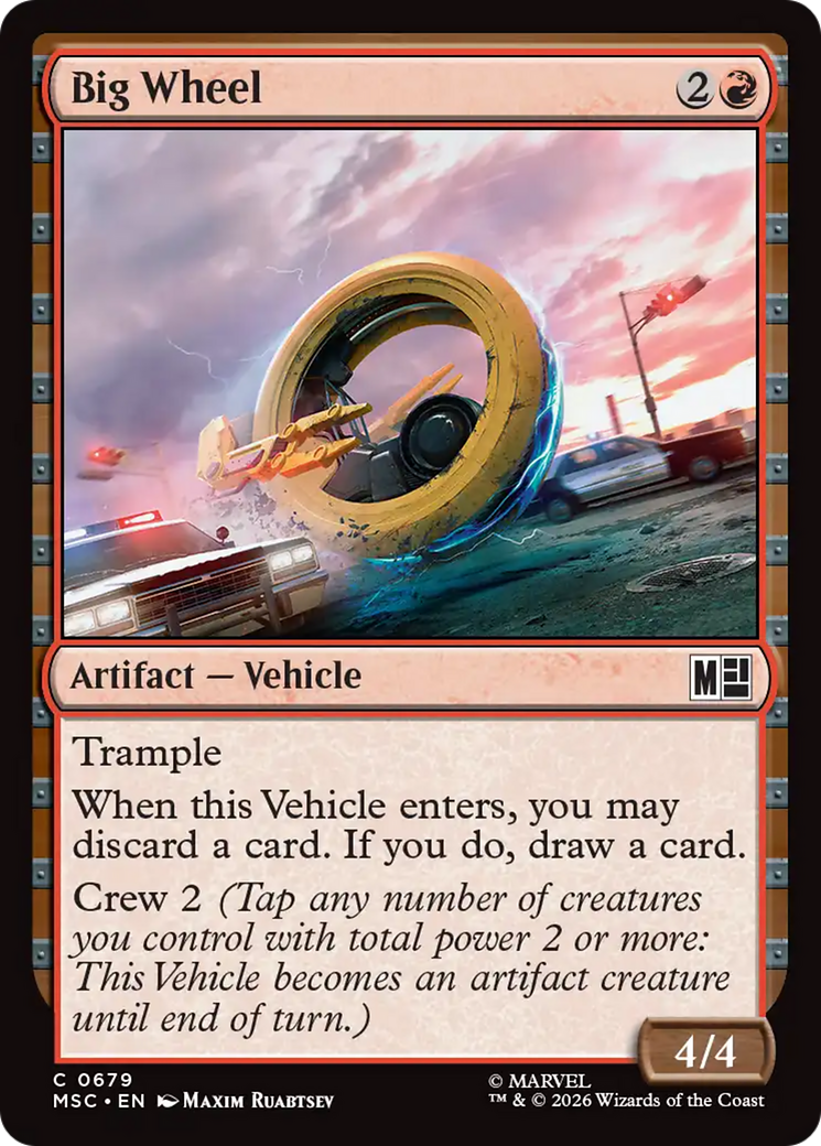 Big Wheel [Marvel Super Heroes Commander] | Exor Games Summserside