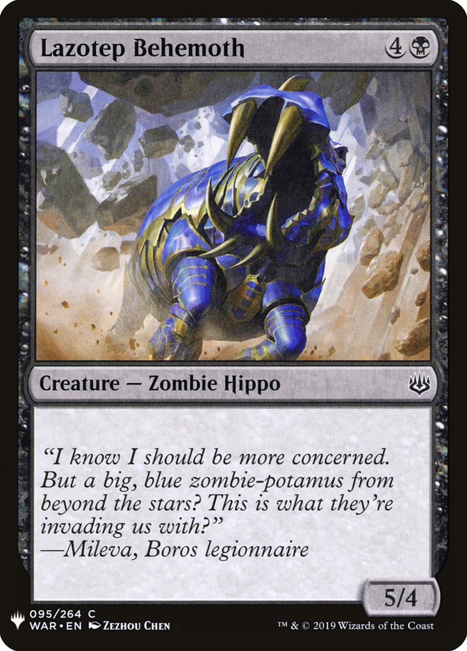 Lazotep Behemoth [Mystery Booster] | Exor Games Summserside