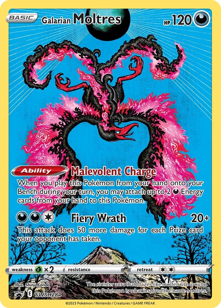 Galarian Moltres (SWSH284) [Sword & Shield: Black Star Promos] | Exor Games Summserside