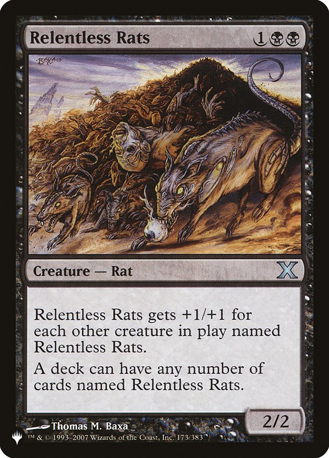 Relentless Rats [The List] | Exor Games Summserside