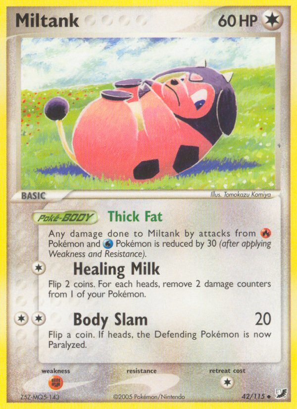 Miltank (42/115) [EX: Unseen Forces] | Exor Games Summserside