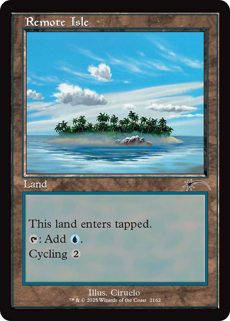 Remote Isle (Retro Frame) [Secret Lair Drop Series] | Exor Games Summserside