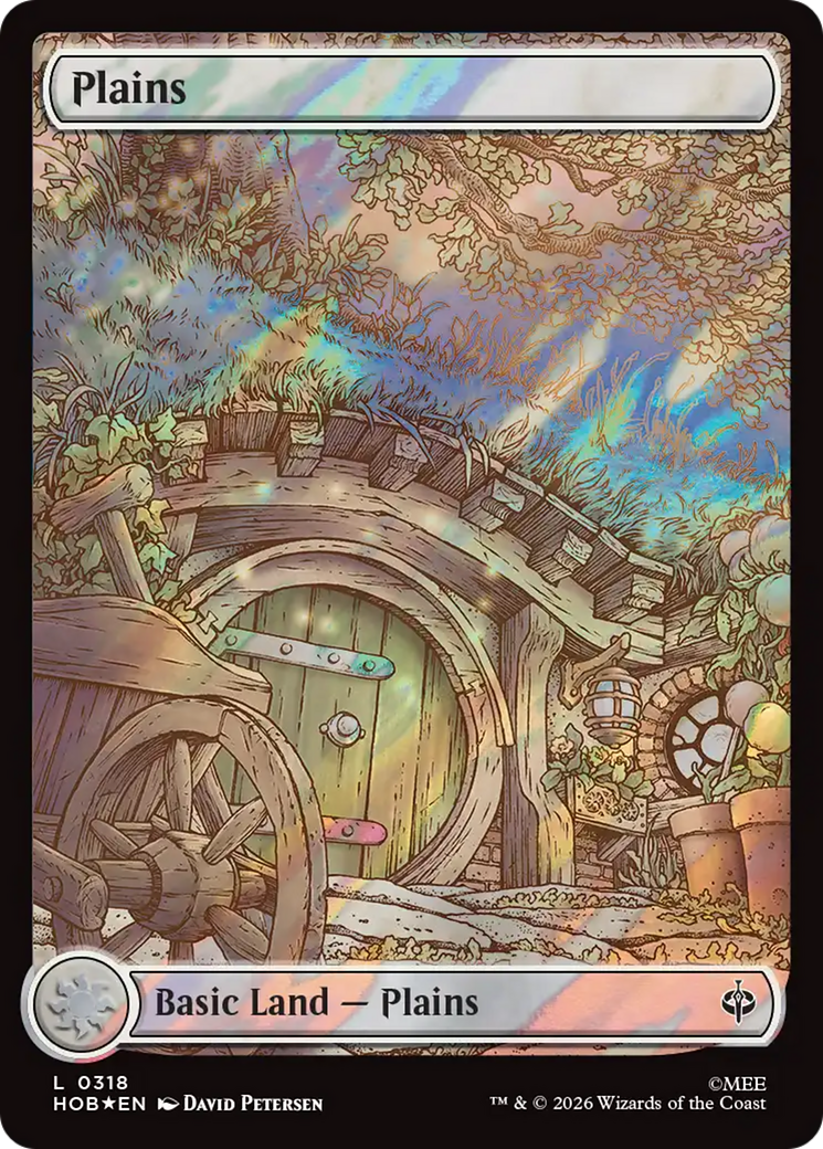Plains (0318) (Surge Foil) [The Hobbit] | Exor Games Summserside