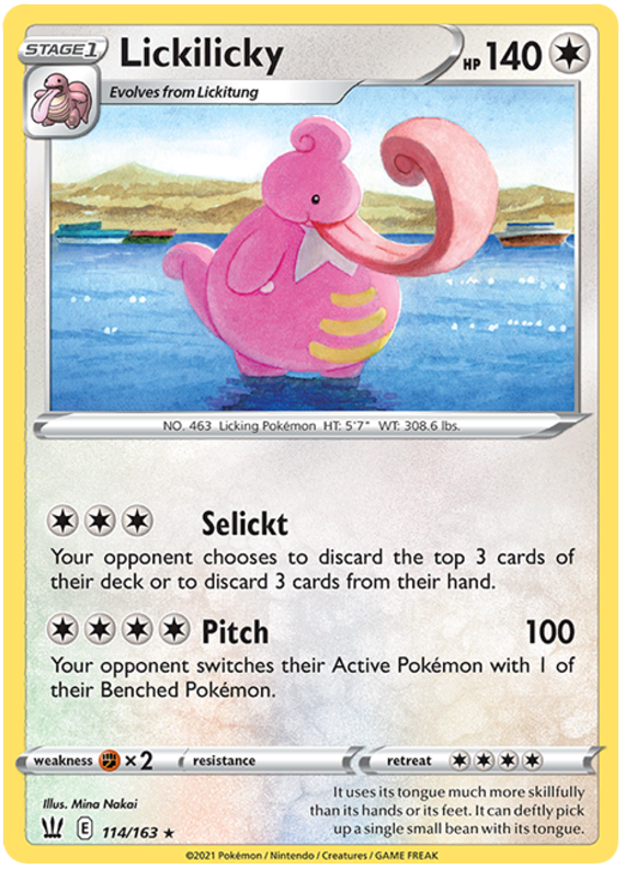 Lickilicky (114/163) [Sword & Shield: Battle Styles] | Exor Games Summserside