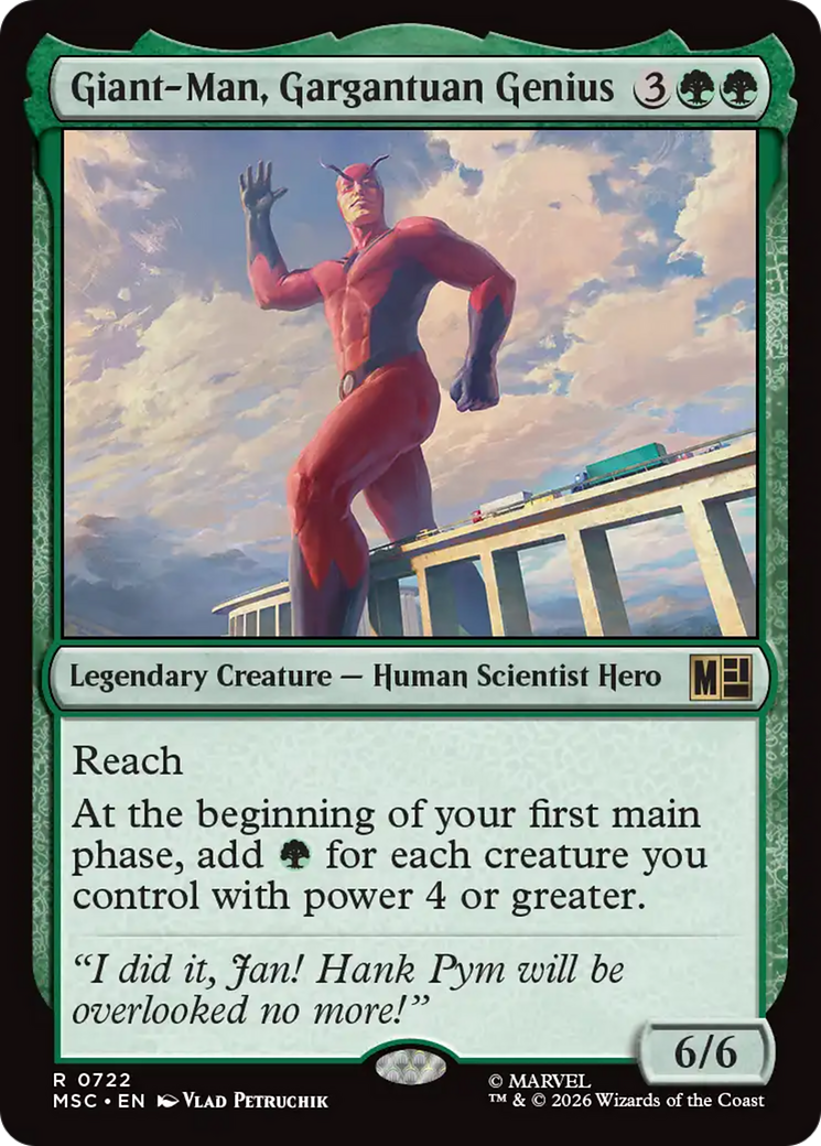 Giant-Man, Gargantuan Genius [Marvel Super Heroes Commander] | Exor Games Summserside