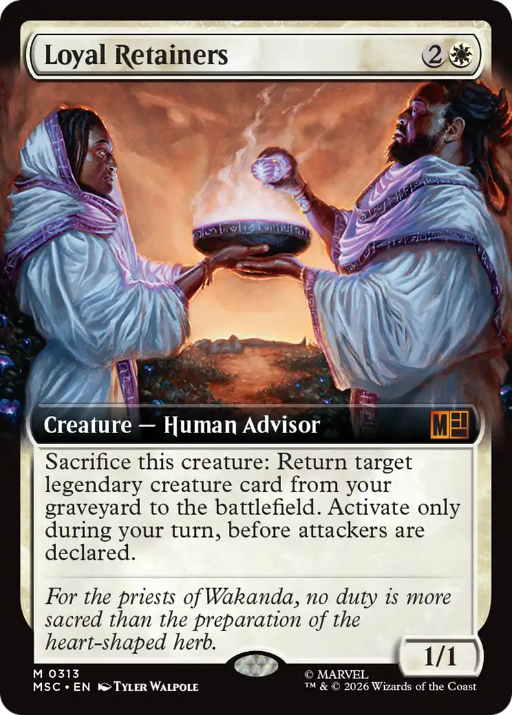 Loyal Retainers (Extended Art) [Marvel Super Heroes Commander] | Exor Games Summserside