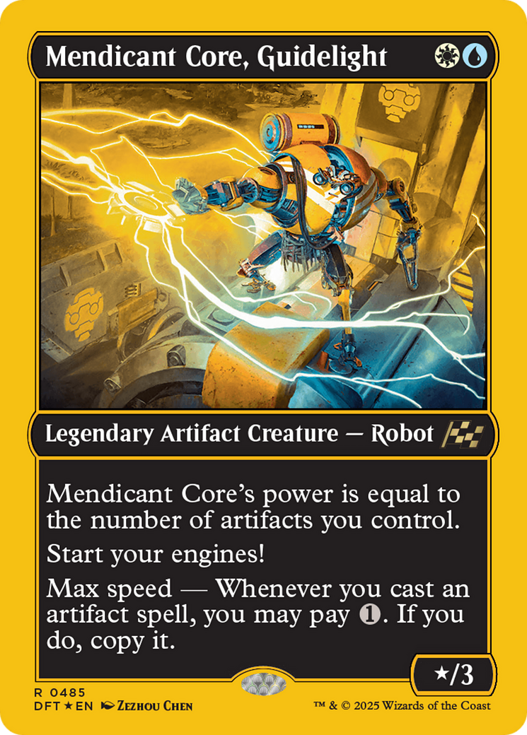 Mendicant Core, Guidelight (First-Place Foil) [Aetherdrift] | Exor Games Summserside