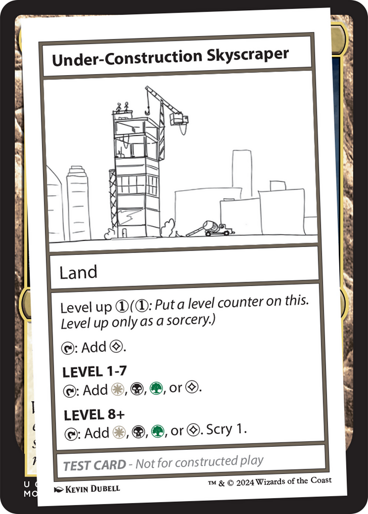 Under-Construction Skyscraper [Mystery Booster 2 Playtest Cards] | Exor Games Summserside