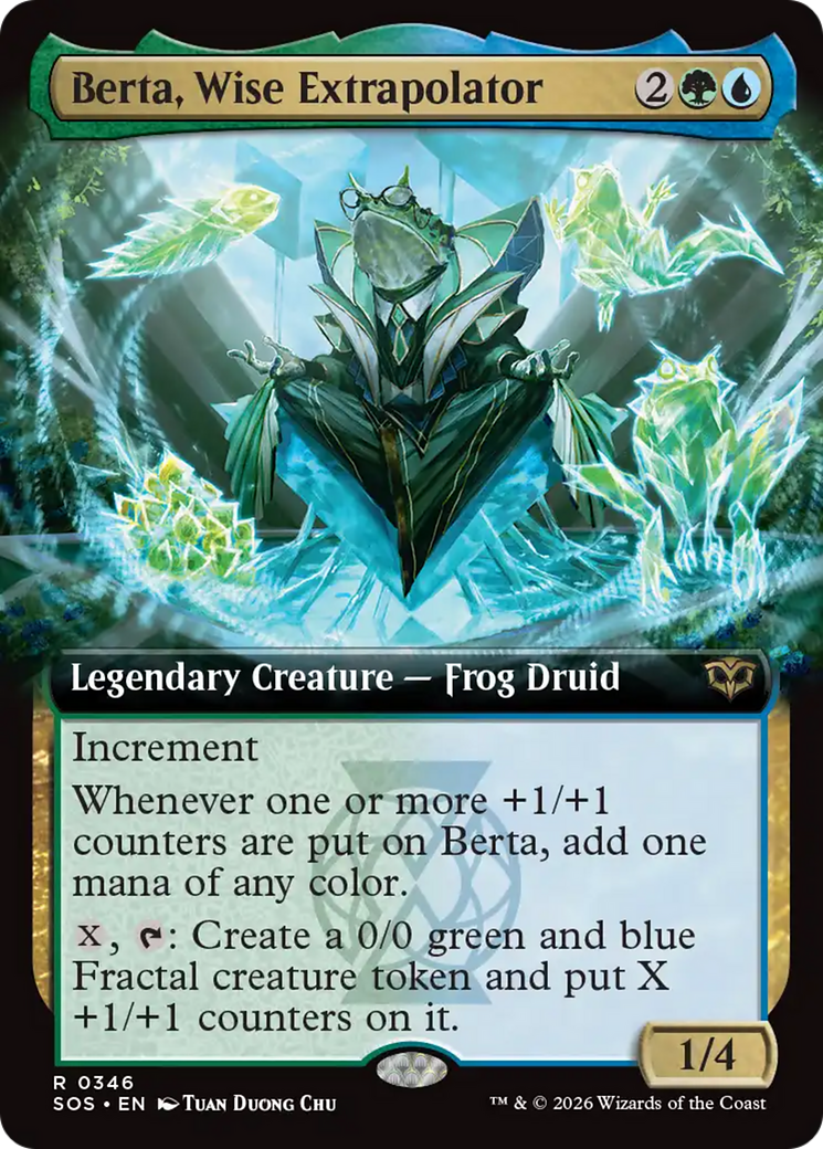 Berta, Wise Extrapolator (Extended Art) [Secrets of Strixhaven] | Exor Games Summserside