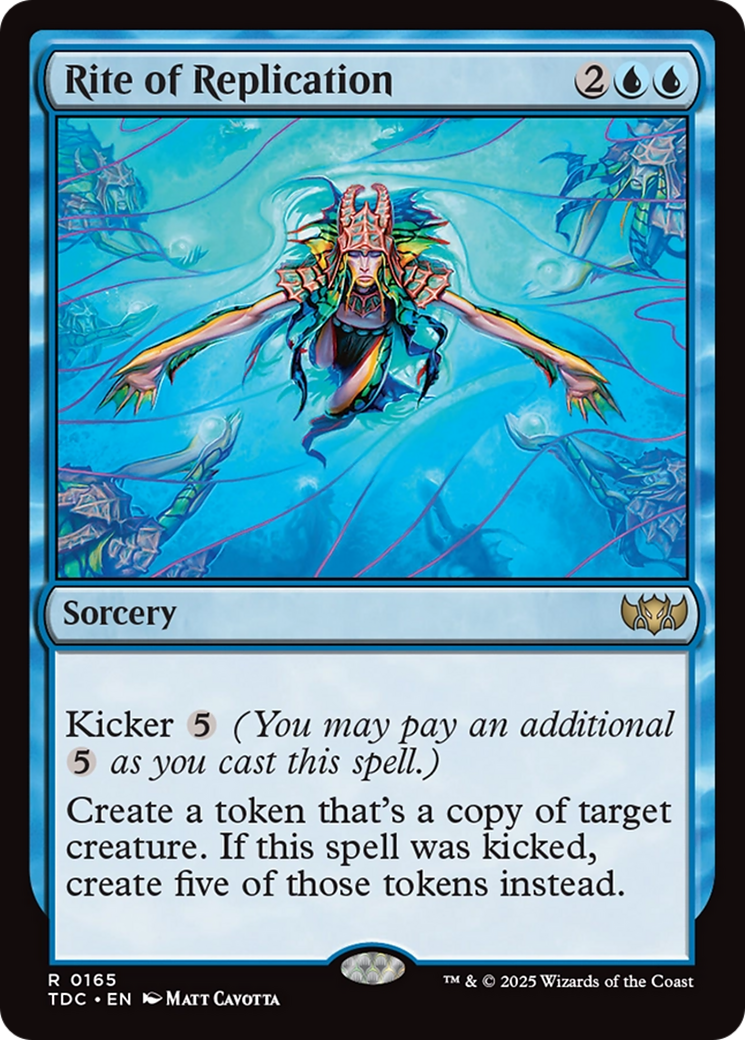 Rite of Replication [Tarkir: Dragonstorm Commander] | Exor Games Summserside