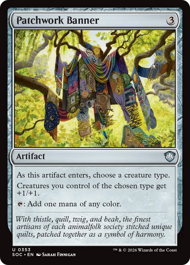 Patchwork Banner [Secrets of Strixhaven Commander] | Exor Games Summserside
