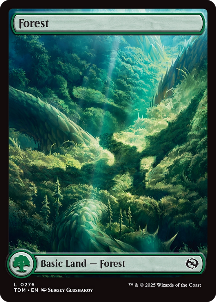 Forest (0276) [Tarkir: Dragonstorm] | Exor Games Summserside