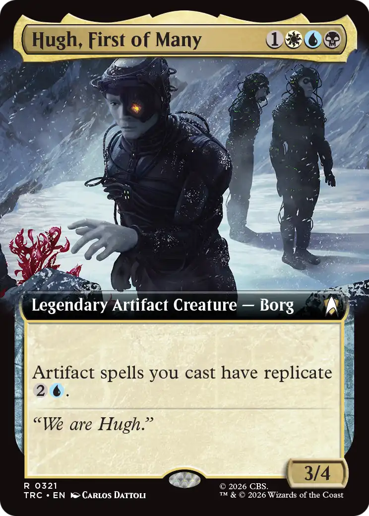 Hugh, First of Many (Extended Art) [Star Trek Commander] | Exor Games Summserside