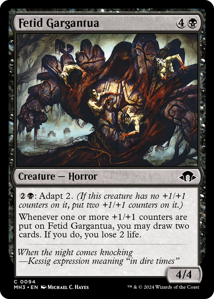 Fetid Gargantua [Modern Horizons 3] | Exor Games Summserside