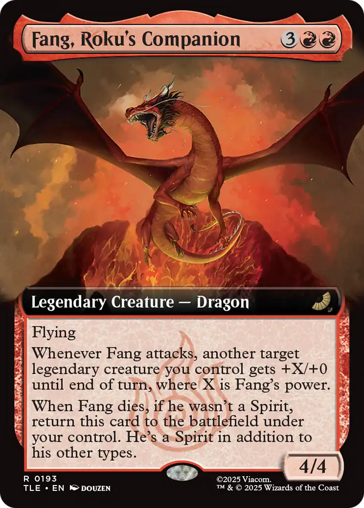 Fang, Roku's Companion (Extended Art) [Avatar: The Last Airbender: Eternal-Legal] | Exor Games Summserside